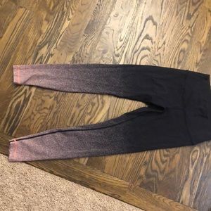 Lululemon ombré wunder under leggings